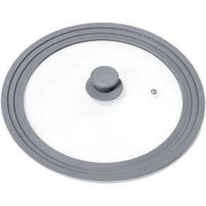 Kalanka-Lidmaster - Couvercle Universel En Verre Pour Poêles Et Casseroles Ø 28, 30 Et 32 Cm - Neuf