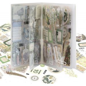 Autocollants Scrapbooking Vintage,Stickers Aesthetic,Scrapbooking Stickers Pour Diy Bullet Journal D&eacute;coratifs Artisanat Cahier.[P4] - Neuf