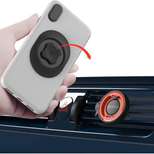 Trahoo-Voiture Téléphone Support Sans Aimant, Support Universel Pour Téléphone Portable Pour Grille D'aération De Voiture Avec Montage Rapide Ultra-Lock¿Sér. C-1re Gén.¿ - Neuf
