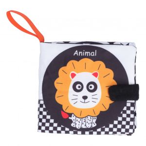Livres En Tissu Pour Bebe, Noir Et Blanc, Froisses, Educatifs, Doux, Avec Son, Paperanimal - Neuf