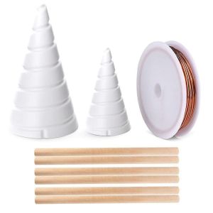 Fil de cuivre pur,avec gabarit d'enroulement de bobine de Fibonacci pour le jardinage &eacute;lectroculturel pour la croissance du jardin - Neuf