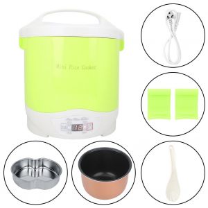 HJLIAN Mini cuiseur a riz electrique portable multi-usages 1,5 L, prise AU 220 V (vert) - Neuf