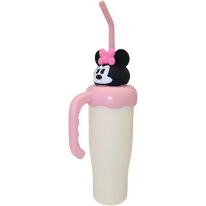 Letnerny-Cartoon Mug Isotherme Avec Poign&eacute;e 800ml, Gobelet &Agrave; Caf&eacute; Isotherme &Agrave; Emporter, Double Paroi Gobelet Isotherme Avec Paille Et Couvercle - Neuf