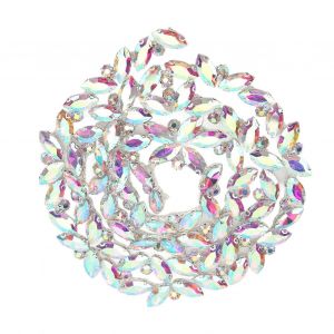 Chaîne De Griffes De Verre Haute Dureté Couleur Bandes De Strass À Une Rangée Pour Vêtements Chaussures Bijoux Accessoiresab Couleur - Neuf