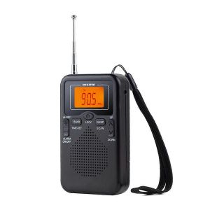 Radio AM/FM portable de poche,radio num&eacute;rique 2 bandes,diffusion audio - Neuf