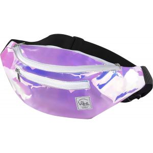 SJZG-Sac Banane Pour Homme Et Femme ¿Plusieurs Couleurs¿ Sacoche Homme Bandouliere Noir Holographique Argent, Or Pour Festivals, Randonnée, Course À Pied, Cyclisme. - Neuf