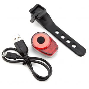 Hjlian Feu Arriere De Velo Lumineux Rechargeable Par Usb, Feu Arriere De Velo A Led Rouge Pour La Securite Du Cyclisme - Neuf