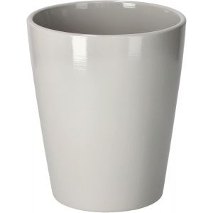 ERYI-® Pot De Fleurs En Céramique Pour Orchidées, Hauteur : 150 Mm, Diamètre : 120 Mm, Gris - Neuf