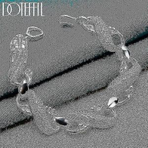 Bracelet Manchette En Argent Sterling 925 Pour Homme Et Femme, Bijou Fin, Motif Dragon, Id&eacute;al Pour Une F&ecirc;te Ou No&euml;l. - Neuf