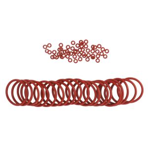 Jeu de Joints d'&eacute;tanch&eacute;it&eacute;,120 Pi&egrave;ces Qualit&eacute; Alimentaire Kit de R&eacute;paration de Joint Torique en Silicone Joint de Remplacement pour Expresso R&eacute;sistance aux Hautes Temp&eacute;ratures - Neuf