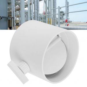 HJLIAN Clapet anti-retour de reglage du volume d'air pour tuyau en PVC (160 mm/6,3 po) - Neuf