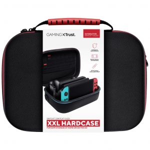 Trust GXT 1247 Bo&icirc;tier robuste Nintendo Noir, Bleu et Rouge - Neuf
