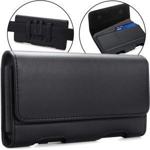 KALANKA-Galaxy S22 Ultra 5G S21 Ultra Ceinture Housse, Note 20 Ultra &Eacute;tui Cuir de T&eacute;l&eacute;phone Protection Porte-Cartes en Holster Clip Coque pour Samsung Galaxy Note 10+, 8 9 A72 A32 A42 - Neuf