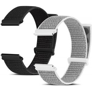 Eryi-Bracelets De Montre En Nylon, 16 Mm, 18 Mm, 20 Mm, 22 Mm, Fermeture Rapide Pour Homme Et Femme, Bracelet De Sport Tissé Respirant Réglable - Neuf