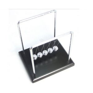 Boules D'&eacute;quilibre Du Berceau De Newton - Pendule De Physique, Jouet De Bureau Et D&eacute;coration &Eacute;ducative - Neuf
