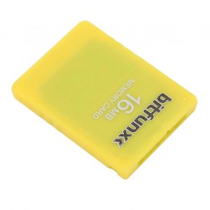 Carte M&eacute;moire De Jeu Haute Vitesse De 16 Mo Fmcb1.966 Accessoires De Jeu Professionnels Pour Playstation 2jaune - Neuf