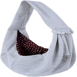 Sac De Transport &Eacute;l&eacute;gant Et Confortable Pour Chat/Chien - Conception &Agrave; Bandouli&egrave;re Unique Pour Animaux De Compagnie, Voyage S&ucirc;r, Facile &Agrave; Nettoyer, Style Double Face - Neuf