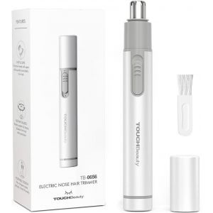 Oayew-Tondeuse Nez Oreille, Professionnelle &Eacute;pilateur Rasoir &Eacute;lectrique Homme Femme Pour Tailler Le Poils Du Visage &Agrave; Piles Ag-0656(Blanc) - Neuf