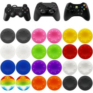 24 Pièces Joysticks De Remplacement En Silicone Pour Ps4, Ps5,Poignées Pouce,Joystick Ps4,Joystick Xbox,Manette Xbox One Silicone,Remplacement Joystick Manette Ps5 Silicone Pouce.[E870] - Neuf