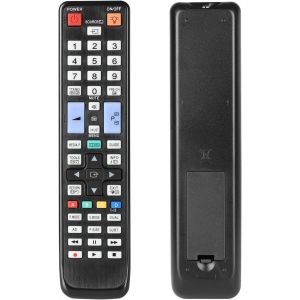 VornixorSarlshop-T&eacute;l&eacute;commande BN59-01015A Compatible avec Samsung TV UE32C5100 UE37C5100 UE40C5100 UE46C5100 UE37C5100QW UA32C6200UM UA37C5000QF UA40C5000QF UA40C5000QM Contr&ocirc;leur de Remplacement - Neuf