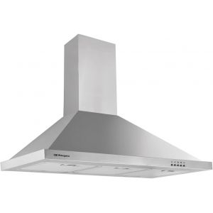 CHECARZHN--NO1-Ds 48190 B In - Hotte Aspirante Décorative 90 Cm, Acier Inoxydable, Extraction 630 M³/H, Cheminée Ajustable, 3 Niveaux De Puissance, 190 W - Neuf