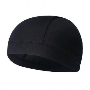 Skull Cap Quick Dry Sports Sweat Beanie Haute &Eacute;lasticit&eacute; Cyclisme Caps Bandeau Bandeau Pour Homme Femme (Noir) - Neuf