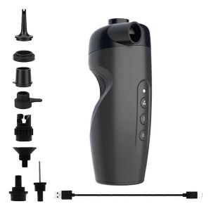 Pompe De Gonflage Électrique Extérieure Portable Gonfleur D'air Sans Fil - Neuf