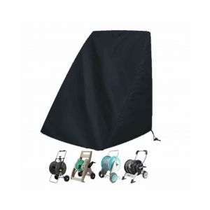 Housse de protection imperméable pour enrouleur de tuyau d'arrosage - Protection durable, anti-poussière et autoportante avec cordon de serrage - Neuf