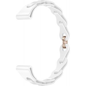 Kal-Bracelet Pour Femme Compatible Avec Les Montres De 14 Mm, 16 Mm, 18 Mm, Fin, À Chaîne Unique, Élégant, En Silicone - Neuf