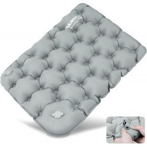 Coussin De Voyage Gonflable,Imperméable Coussins De Siège Pour Camping Exterieur Avion Voyages Stade Voiture Kayak Concert Plage Pelouse Chaise De Bureau,Ultraléger & Pliable.[C65] - Neuf