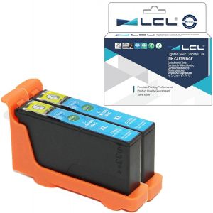 Cartouche d'encre Compatible 100XL 105XL 108XL (2Cyan) Remplacement pour LEXMARK Impact S300 S301 S302 S305 S308 S402 S405 S408 S409 Intuition S502 S505 S508 S605 S608 Genesis S815 S816 - Neuf