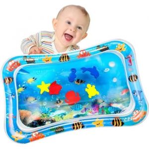 Tapis d'eau Gonflable de bébé, Centre de Jeu d'activité d'amusement d'activité d'enfant en Bas âge de Tapis de Ventre de Ventre - Neuf