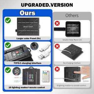 Guirlande Lumineuse Solaire Ext&eacute;rieure, 50m 500led Noel Guirlande Lumi&egrave;res Ext&eacute;rieur, 19 Modes Solaire D'ext&eacute;rieur Guirlande Lumineuse &Eacute;tanche Pour Jardin, No&euml;l, F&ecirc;te, D&eacute;coration(Multicolore) - Neuf