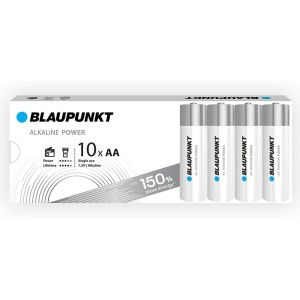 AA Piles alcalines, Paquet de 10, id&eacute;ales pour Les horloges murales et Les t&eacute;l&eacute;commandes, LR6BPO/10CB - Neuf