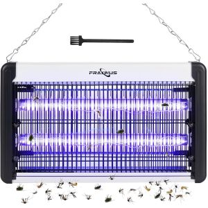 CHECARZHN--NO1-Lampe Anti Moustique 20W, Tue Mouche Eléctrique, Uv Destructeur D' Insectes, Anti Moustiques Intérieur, Piège Insectes Volants Efficace Portée 50-120M². - Neuf