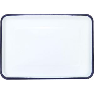 Kaojl-Palette De Plateau De Boucher 38,1x27,9 Cm En Métal Triple Revêtement Émaillé Rectangulaire Pour Artiste Peintre Peinture Acrylique Aquarelle Mélange - Neuf