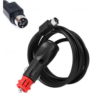 KALANKA-Chargeur Voiture Allume Cigare 12V 4 Broches pour CCTV, TV, LED, LCD, D&eacute;codeur TV, SFR, DVD et Plus - Neuf