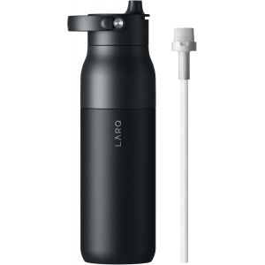 Subzonal-Bouteille Swig Top 680ml -Bouteille &Agrave; Large Goulot En Acier Inoxydable &Agrave; Isolation Sous Vide | Garde L&iquest;Eau Froide | Bouteille D&iquest;Eau R&eacute;utilisable Pour Le Sport Et Les Voyages, Obsidian Black - Neuf