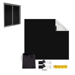 Rideaux Occultants Portables Pour Fen&ecirc;tres, Stores Temporaires Pour Chambre De B&eacute;b&eacute;, Installation Facile, Blocage &Agrave; 100 % De La Lumi&egrave;re - Neuf