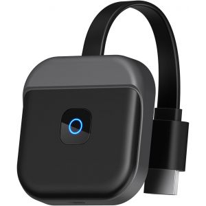 VornixorSarlshop-Wireless HDMI Display Adaptateur, Miracast Dongle Duplicateur HDMI,Sortie Synchrone Audio Et Vid&eacute;o pour i-Phone/i-Pad/Android vers T&eacute;l&eacute;viseurs,Supporte Miracast,DLNA - Neuf