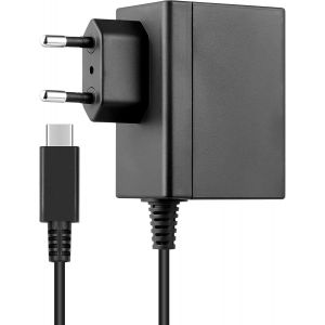 Eryi-Chargeur Pour Switch, 15v/2.6a Adaptateur Secteur Pour Nintendo Switch, Support Mode De Tv Et Contrôleur Dock&pro,1.5m/5ft - Neuf
