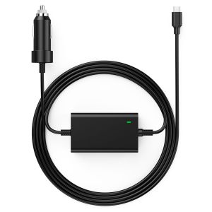 100W 12V-24V USB C Laptop Car Charger for Macbook Pro/Air Lenovo Thinkpad HP Acer Asus Samsung Chromebook and Other Type C Devices, USB C Car Cigarette Lighter Charger - Neuf
