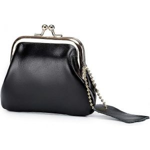 Cuir porte-Monnaie pour Femmes, en cuir de Vache, Élégant Petit porte-monnaie, Élégante pochette Verte lot de 2 - Neuf