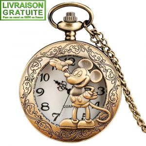 Montre Gousset Mickey Mouse (R&eacute;f 1) - Neuf