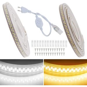 1m Ruban &Agrave; Led Blanc Froid, Bande De 5630 Smd 180 Leds/M, 220v 230v Strip, &Eacute;clairage Tr&egrave;s Lumineux, Ip65 &Eacute;tanche - Neuf
