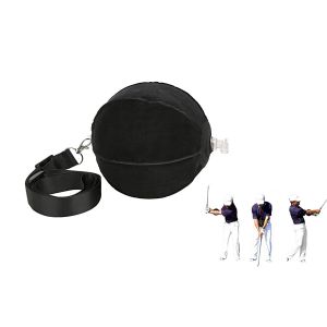 Balle D'entra&icirc;nement De Golf Gonflable Avec Corde Ajustable Pour Corriger La Posture - Neuf