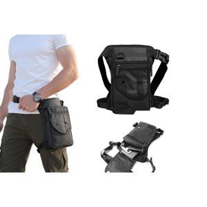 Lot De 2 Sacs Tactiques De Cuisse &Agrave; Porter &Agrave; La Taille, Parfaits Pour La Randonn&eacute;e, Le Camping, Le Cyclisme Et Les Activit&eacute;s De Plein Air. - Neuf