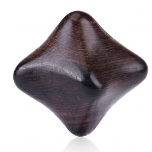 Masseur De Reflexologie En Bois Parfume Du Vietnam, Outil De Massage Des Mains Hexagonal Pour Therapie D'acupuncture #2 - Neuf