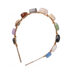 Bandeau A Cheveux Tendance Pour Femme Et Fille, Accessoire Avec Decoration Coquillage (Couleurs) - Neuf