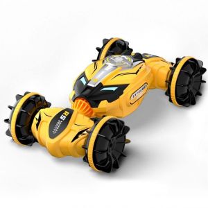 Voiture Télécommandée Tout-Terrain Amphibie Vert Haute Performance 4WD Jaune YONIS - Neuf